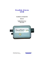 Raymarine SeaNet-Alarm Installation And Operation Manual preview