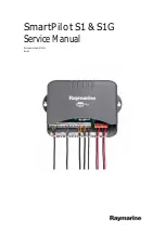 Raymarine SmartPilot S1 Service Manual preview