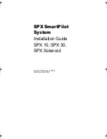 Raymarine SmartPilot SPX-10 Installation Manual предпросмотр