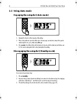 Предварительный просмотр 10 страницы Raymarine ST1000 Plus Tiller Pilots Owner'S Handbook Manual