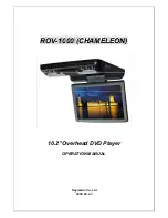 Raymedia ROV-1000 Operation Manual preview