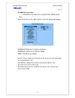 Preview for 25 page of Raymedia ROV-1000 Operation Manual