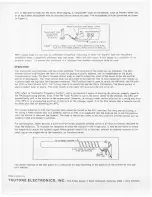 Предварительный просмотр 3 страницы Raymer AM-FM Receiver 869-15 Operating Instructions