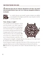 Preview for 21 page of Raymond Weil ZGU 724 Instructions For Use Manual