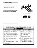 Preview for 7 page of Raynor 2220RGD 1/2 HP Owner'S Manual