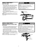 Предварительный просмотр 14 страницы Raynor 3255RGD Owner'S Manual