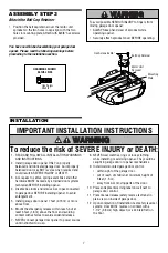 Preview for 7 page of Raynor 3270RGD Owner'S Manual