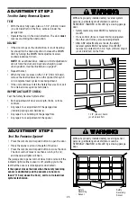 Предварительный просмотр 25 страницы Raynor 3280RGDM Owner'S Manual