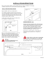 Preview for 5 page of Raynor ControlHoist 2.0 STANDARD Installation Instructions And User Manual