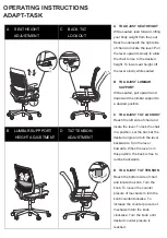 Preview for 4 page of Raynor eurotech ADAPT-TASK Assembly Instructions Manual