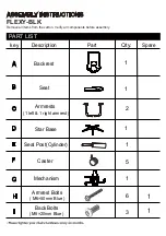 Предварительный просмотр 2 страницы Raynor eurotech FLEXY-BLK Assembly Instructions Manual