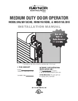 Raynor MJ5011UCHB Installation Manual preview