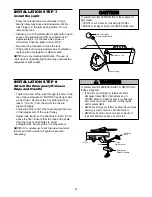 Preview for 14 page of Raynor Navigator 2245RGD Owner'S Manual