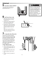 Предварительный просмотр 22 страницы Raynor Premium series 8500RGD Prodigy II Owner'S Manual