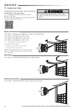 Preview for 14 page of Raynor Prodigy III User Manual