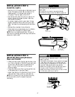 Предварительный просмотр 17 страницы Raynor Safety signal 3220RGD Owner'S Manual