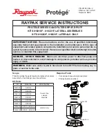Raypak 018222F Service Instruction preview