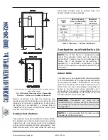 Предварительный просмотр 9 страницы Raypak 1005-2005 Installation & Operating Instructions Manual