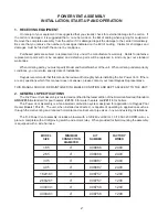 Preview for 2 page of Raypak 185 Operating And Installation Instructions