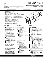 Raypak 302B-902B Specifications предпросмотр