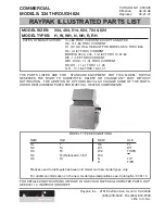 Raypak 334 Illustrate Parts List preview