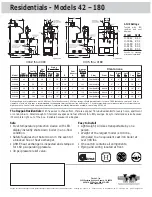 Предварительный просмотр 2 страницы Raypak 42 & 66 Specification