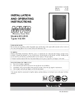 Raypak 503-2003 Installation And Operating Instructions Manual предпросмотр