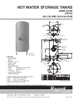 Raypak Asme Code 235 Specifications preview