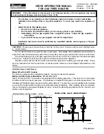 Предварительный просмотр 1 страницы Raypak Gas Fired Boiler User'S Information Manual