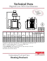 Raypak Gas Heaters Installation Manual preview