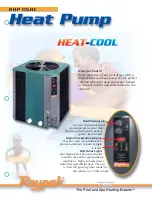 Предварительный просмотр 1 страницы Raypak HEAT-COOL RHP 115HC Brochure & Specs