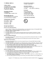 Preview for 2 page of Raypak Modbus Interface T-3 Specifications