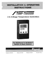 Preview for 66 page of Raypak MVB 1003 Installation & Operating Instructions Manual