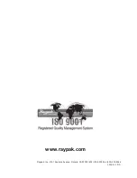 Предварительный просмотр 56 страницы Raypak MVB TYPE B 504-2004 Installation & Operating Instructions Manual