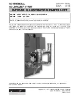 Raypak RAYTHERM Illustrated Parts List предпросмотр