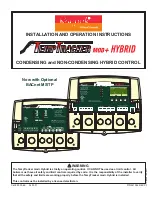 Предварительный просмотр 1 страницы Raypak TempTracker mod+ Hybrid Installation And Operation Instructions Manual