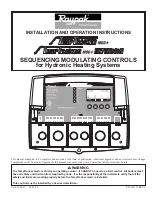 Raypak TempTracker mod+ Installation And Operation Instructions Manual preview