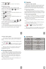 Preview for 2 page of Rayrun TT40 User Manual