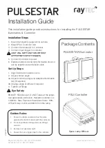 Raytec PULSESTAR Series Installation Manual preview