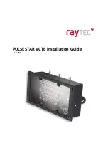 Raytec PULSESTAR VCT6 Series Installation Manual предпросмотр