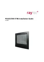 Preview for 1 page of Raytec PULSESTAR VTR6 Installation Manual