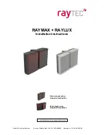 Preview for 1 page of Raytec RAYLUX RL100 Installation Instructions