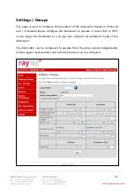 Preview for 37 page of Raytec VAR2 IPPOE i4-1 Full Installation And Setup Manual