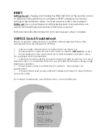 Предварительный просмотр 8 страницы Raytec VARIO2 i16 Quick Start Up Manual