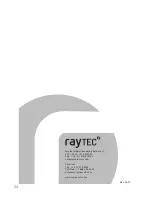 Предварительный просмотр 32 страницы Raytec VARIO2 i16 Quick Start Up Manual