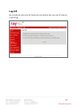 Preview for 60 page of Raytec VARIO2 IP 16 Series Full Installation And Setup Manual