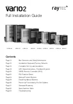 Preview for 12 page of Raytec VARIO2 w8 Installation Manual