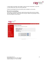 Предварительный просмотр 27 страницы Raytec VARIOipPoE Manual