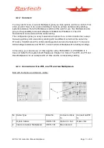 Preview for 11 page of Raytech MUX R Instruction Manual