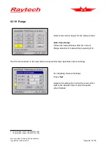 Preview for 63 page of Raytech WR100-12R Instruction Manual